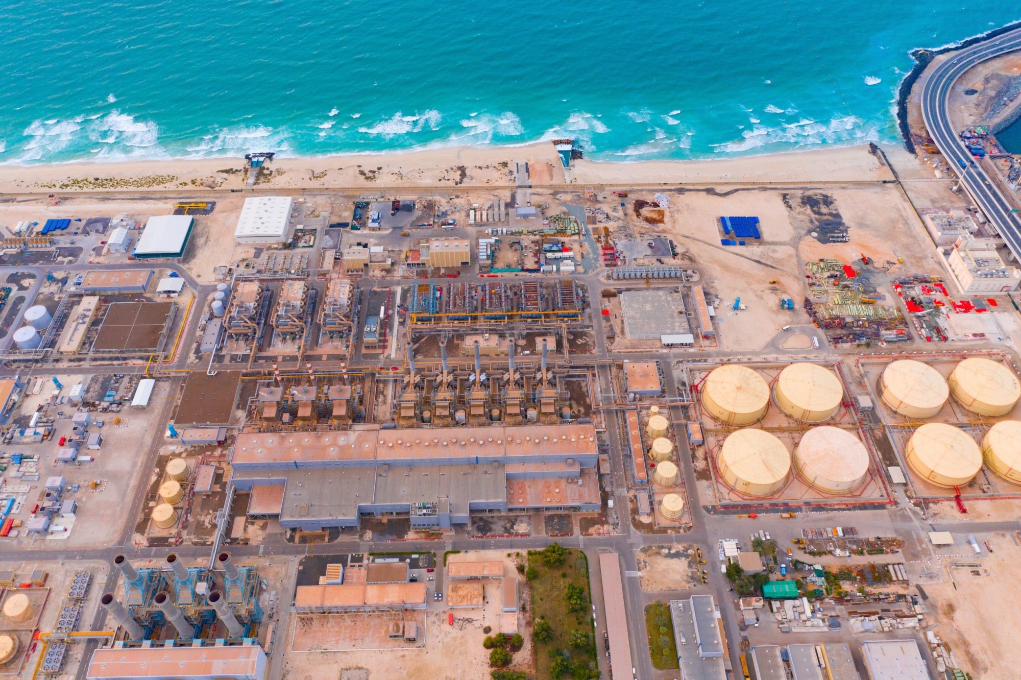 Water desalination