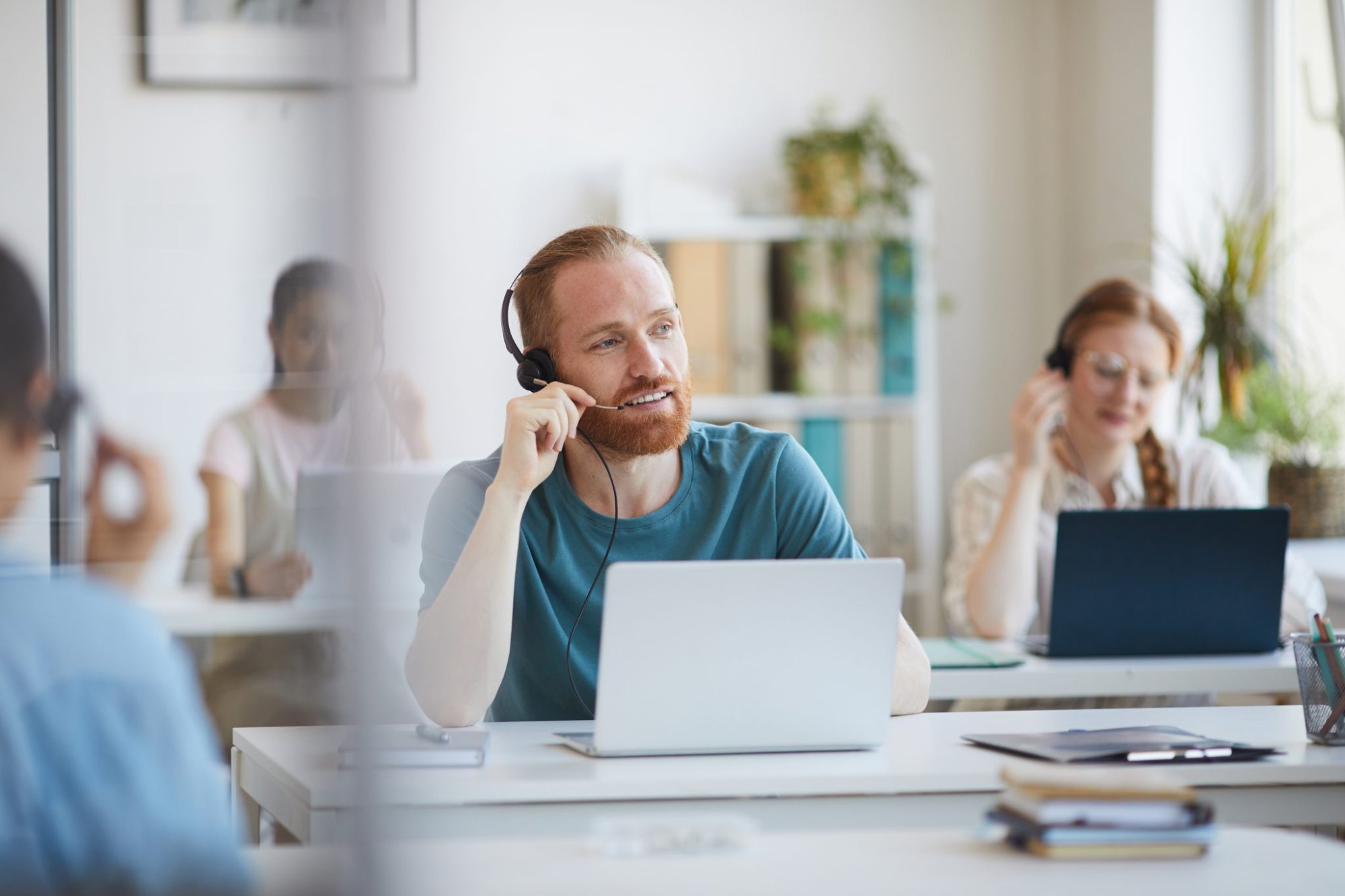 Call centre and sheltered workshop